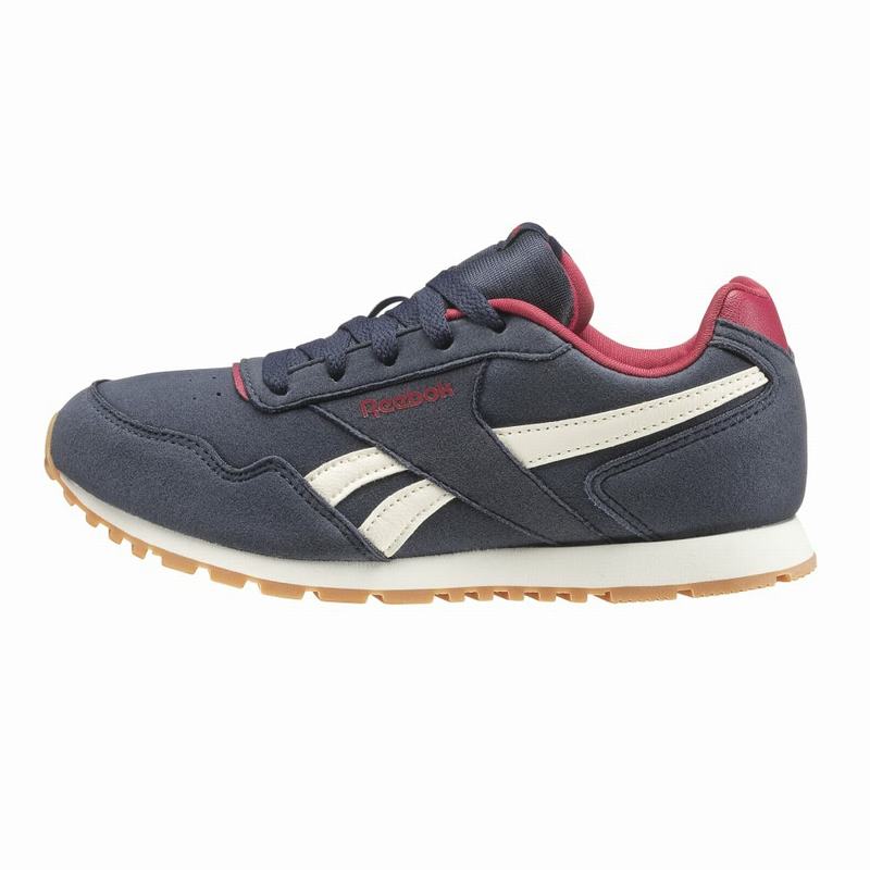 Tenisi Reebok Royal Glide Suede Fete Bleumarin/Albi/Rosii Romania UP6200KT